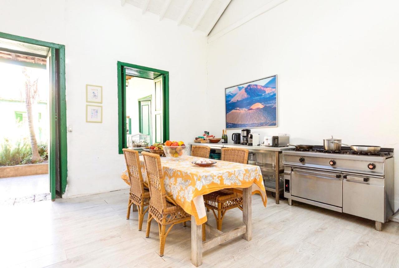 Detached Villa With Garden, Heated And Private Pool, Sea View, Parking Free Tijoco de Abajo Exterior foto