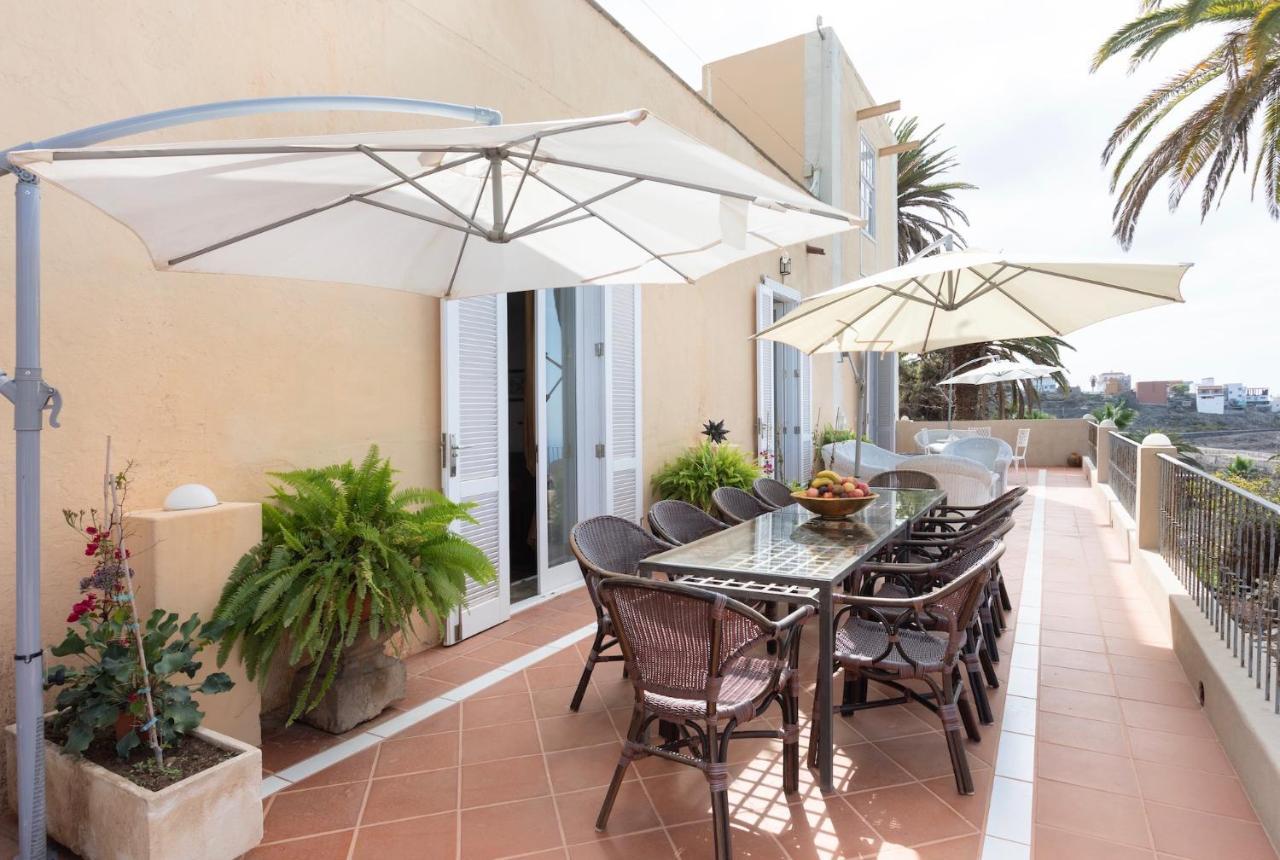 Detached Villa With Garden, Heated And Private Pool, Sea View, Parking Free Tijoco de Abajo Exterior foto